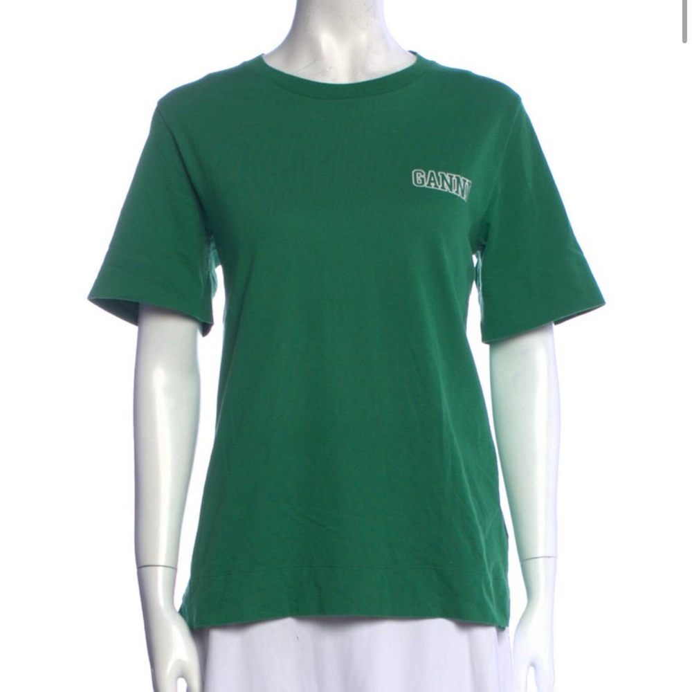 Ganni Logo Graphic T-Shirt size small